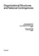 Tapa de Organizational structures and national contingencies