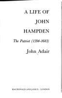 Tapa de John Hampden, the Patriot, 1594-1643