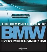 Tapa de The Complete Book of BMW