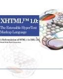 Tapa de The Extensible Hypertext Markup Language