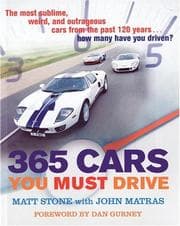 Tapa de 365 cars you must drive