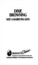 Tapa de Not a Marrying Man