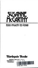 Tapa de Too much to lose