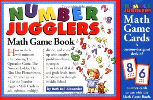 Tapa de Number jugglers math card games