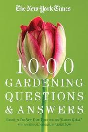 Tapa de The New York times 1000 gardening questions & answers