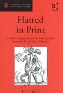 Tapa de Hatred in Print