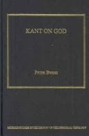Tapa de Kant on God (Ashgate Studies in the History of Philosophical Theology)