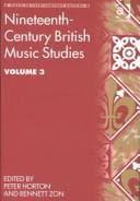 Tapa de Nineteenth-century British music studies