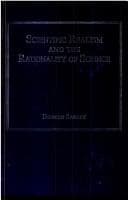 Tapa de Scientific realism and the rationality of science