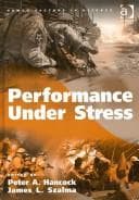 Tapa de Performance under stress