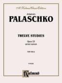 Tapa de Twelve Studies, Op. 55