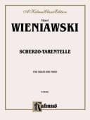 Tapa de Scherzo Tarantelle, Op. 16