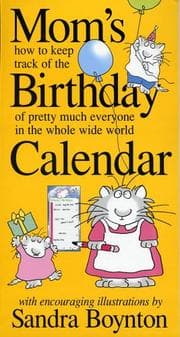 Tapa de Mom's Birthday Calendar