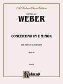 Tapa de Concertino in E Minor, Op. 45 (Orch.)
