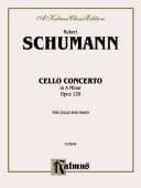 Tapa de Cello Concerto In A Minor Opus 129