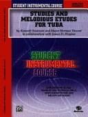 Tapa de Student Instrumental Course Studies and Melodious Etudes for Tuba