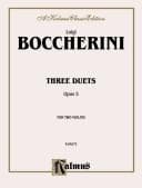 Tapa de Three Duets, Op. 5