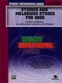 Tapa de Student Instrumental Course Studies and Melodious Etudes for Oboe