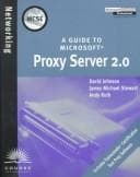 Tapa de MCSE Guide to Microsoft Proxy Server 2.0