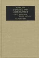Tapa de Advances in Industrial and Labor Relations