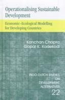 Tapa de Operationalising Sustainable Development Vol. 22
