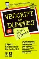 Tapa de Vbscript for Dummies Qucik Reference