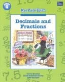 Tapa de Hot Math Topics-Fractions Grade 4