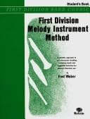 Tapa de 1st Division Melody Inst Stud