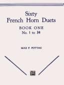 Tapa de Sixty French Horn Duets: Book One