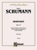 Tapa de Schumann Arabesque, Op.18"