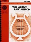 Tapa de First Division Band Method (First Division Band Course)