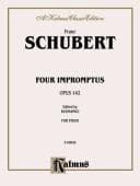 Tapa de Schubert 4 Impromptus