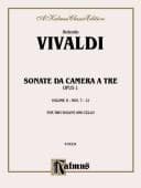 Tapa de Sonatas De Camera a Tre, Op. 1, Nos. 7-12
