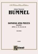 Tapa de Sonatas and Pieces, Vol 1