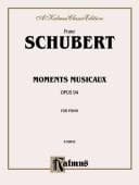 Tapa de Schubert Moments Musicaux Op 94