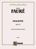 Tapa de Sicilienne, Op. 78