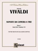 Tapa de Sonatas Da Camera a Tre, Op. 1, Volume I, Nos. 1-6 (With Piano)