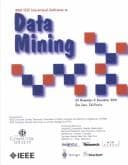 Tapa de 2001 IEEE International Conference on Data Mining