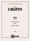 Tapa de Piano Trio in G Minor, Op. 8
