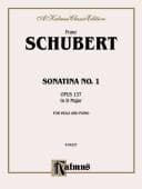 Tapa de Sonatina No. 1 in D Major, Op. 137