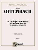Tapa de La Grande Duchesse De GTrolstein, Kalmus Edition