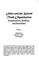 Tapa de China and the World Trade Organization