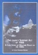 Tapa de The Family Support Act of 1988