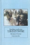 Tapa de The Role of Elites in the Spanish Transition to Democracy 1975-1981