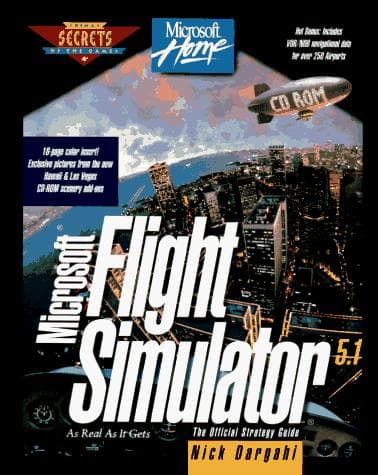 Tapa de Microsoft Flight simulator 5.1