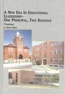 Tapa de A New Era in Educational Leadership-One Principal, Two Schools