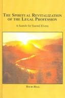 Tapa de The Spiritual Revitalization of the Legal Profession