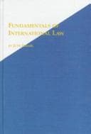 Tapa de Fundamentals of International Law (Roman Catholic Studies)