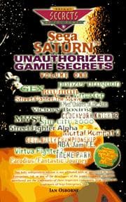 Tapa de Sega Saturn Unauthorized Game Secrets, Volume 1 (Secrets of the Games Series.)