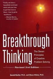 Tapa de Breakthrough Thinking